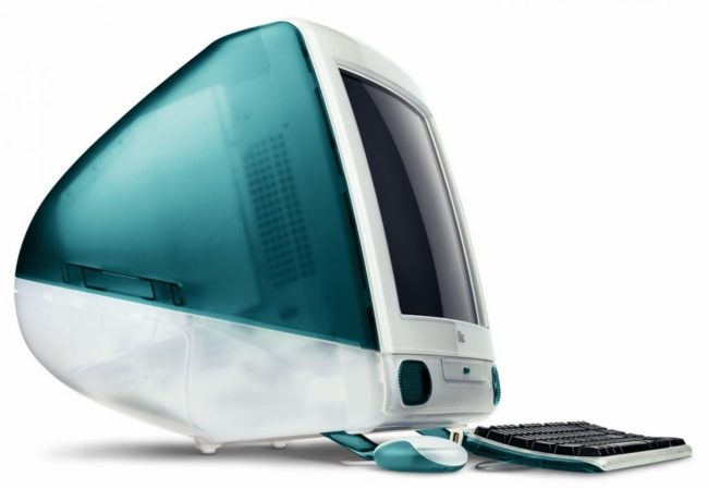 1998年発売のiMac初代モデル